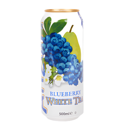 Arizona Blueberry White Tea 500ml blueberry flavoured white tea drink bottle