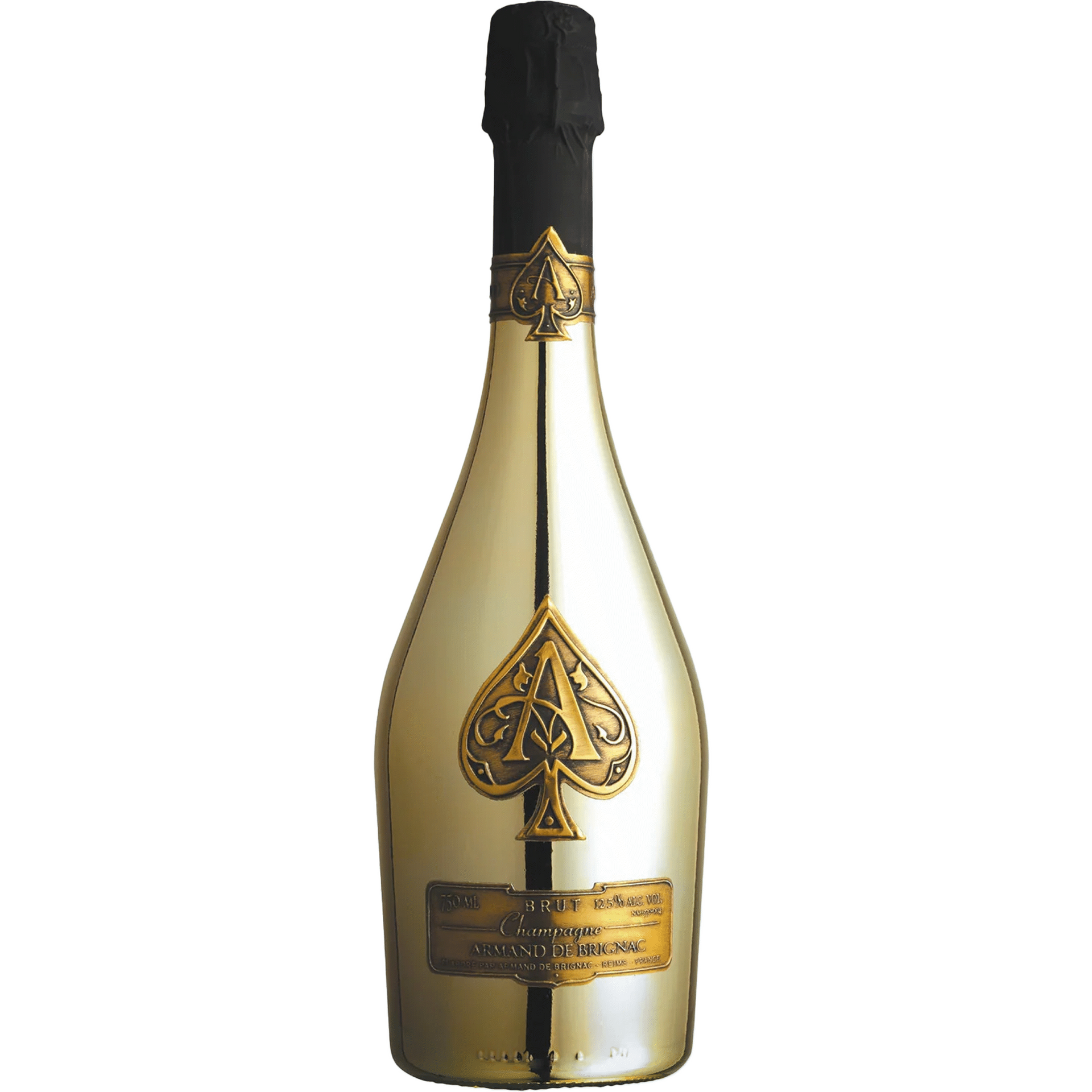 Armand de Brignac 750ml 5本 Armand De Brignac Semi-Dry White Champagne – 750ml Bottle (13% ABV