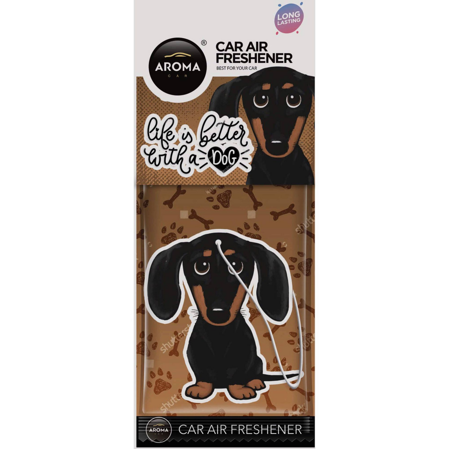 Auto Hanging Air Freshener Card | Natural Freshness