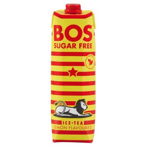 BOS Sugar Free Lemon Flavoured Ice Tea 1L