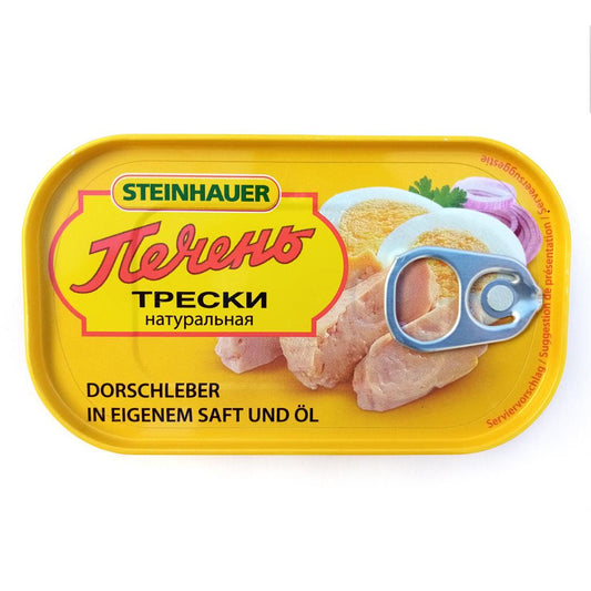 Steinhauer Cod Liver in Oil 120g