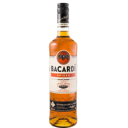 Bacardí Spiced 700ml 35% ABV Caribbean rum-based spiced spirit with cinnamon nutmeg and vanilla Discover Top Rums and South African Products