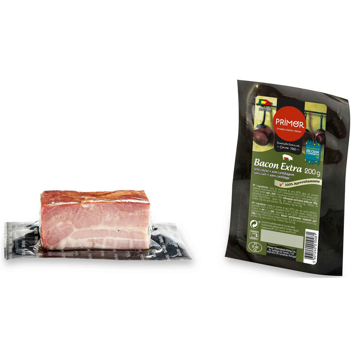 Cure Bacon Extra Porminho 200g