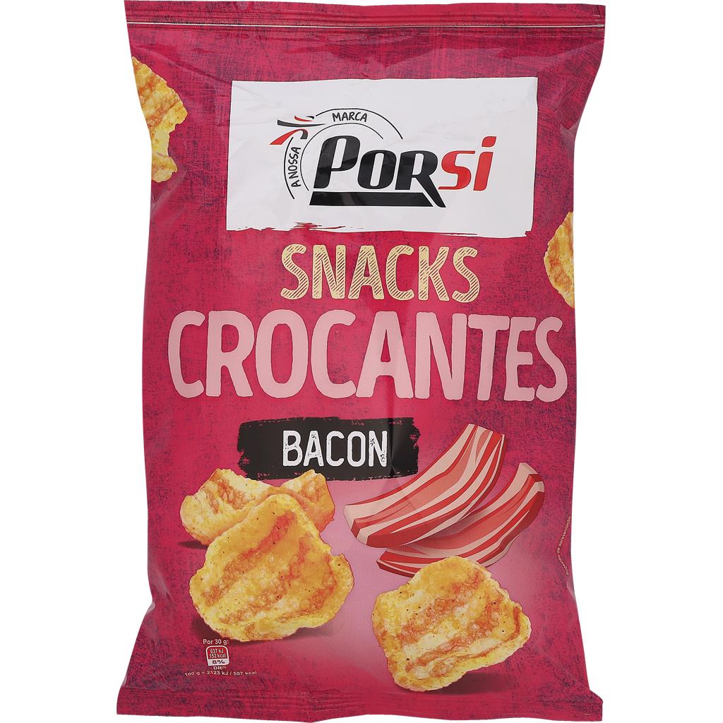 Porsi Bacon Flavour Snacks 60g