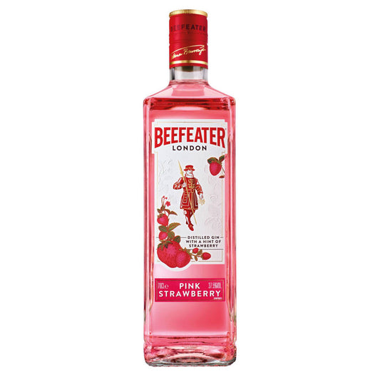 Beefeater Pink Gin 700ml 37.5 percent AVB premium london dry pink gin strawberry botanical imported spirit