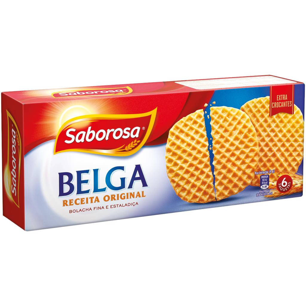 Saborosa Belgian Waffle Biscuits 220g