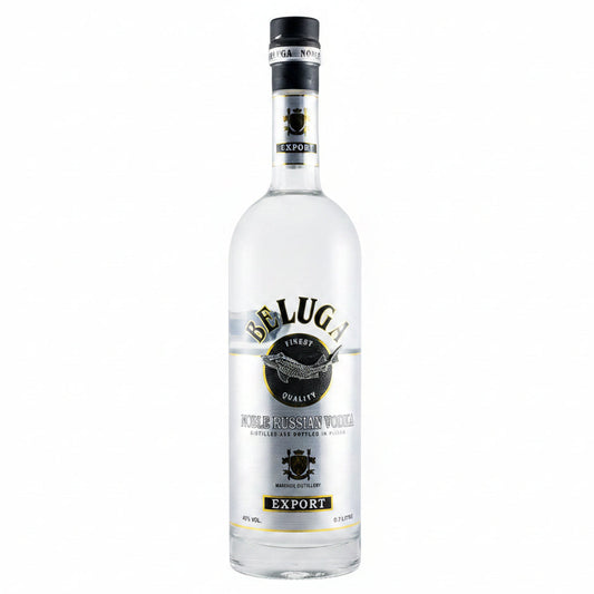 Beluga Export Vodka 700ml 40% ABV premium vodka for serving chilled, gifting, Martinis and classic cocktails