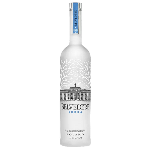 Belvedere Vodka 700ml 40% ABV premium Polish rye vodka for Martinis, cocktails and serving chilled