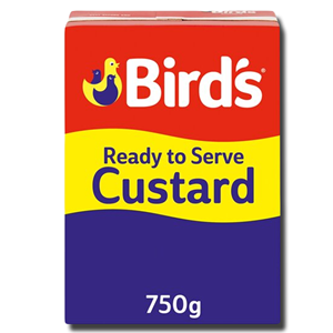 Birds Ready to Serve Vanilla Custard 750g creamy dessert custard fruit and cream fillings pudding and mousse mixes festive season limited