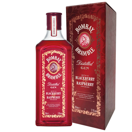 Bombay Bramble Gin 70cl Bottle 37.5% ABV Blackberry Raspberry Infused Spirits South African Products