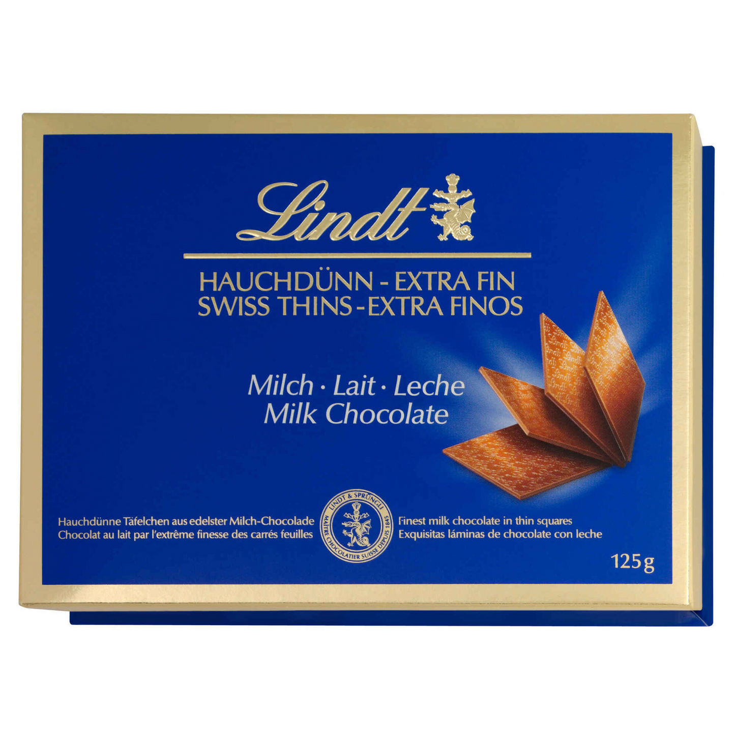 Swiss Thins Lindt 125g