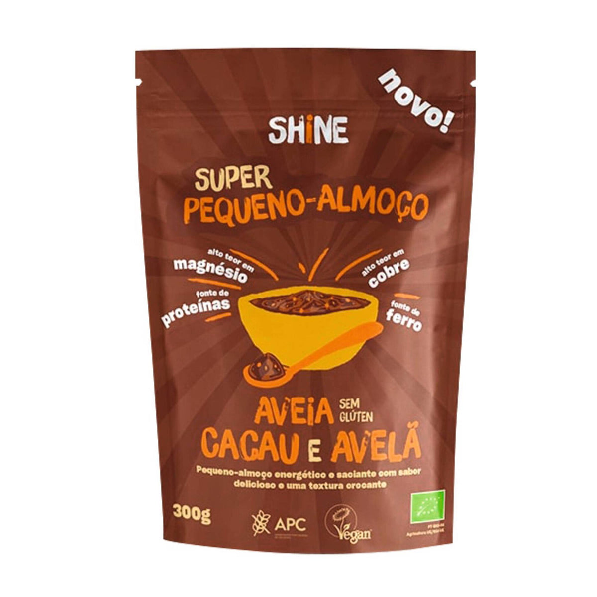 Shine Gluten Free Porridge Cocoa and Hazelnut 300g