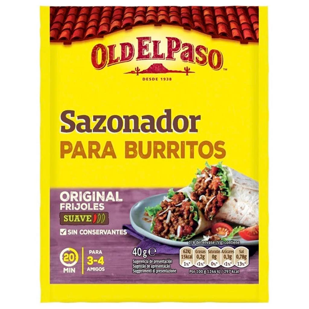 Old El Paso Burrito Seasoning Mix 40g