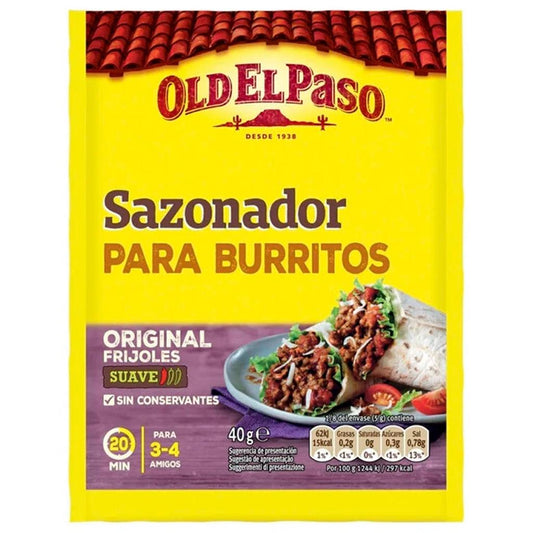 Old El Paso Burrito Seasoning Mix 40g