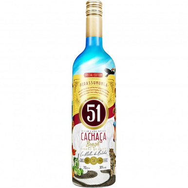 Cachaça 51 Pirassununga 700ml 40% ABV