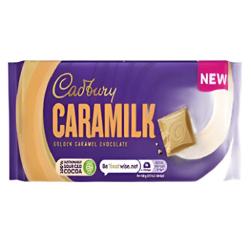 Cadbury Dairy Milk Caramilk 80g golden caramelised white chocolate slab creamy smooth South African Products
