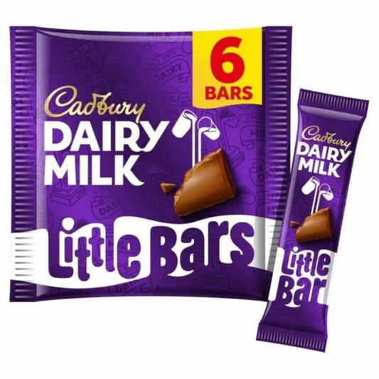 Cadburys Dairy Milk Bars 6 Pack