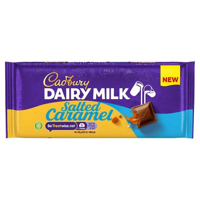 Cadburys Dairy Milk Salted Caramel 120g