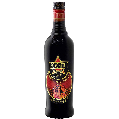 Caffè Borghetti Liqueur 70 cl – Italian coffee liqueur, espresso spirit, festive alcohol gift and South African imported drink