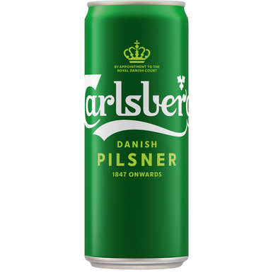 Carlsberg Danish Beer 330ml 5% ABV