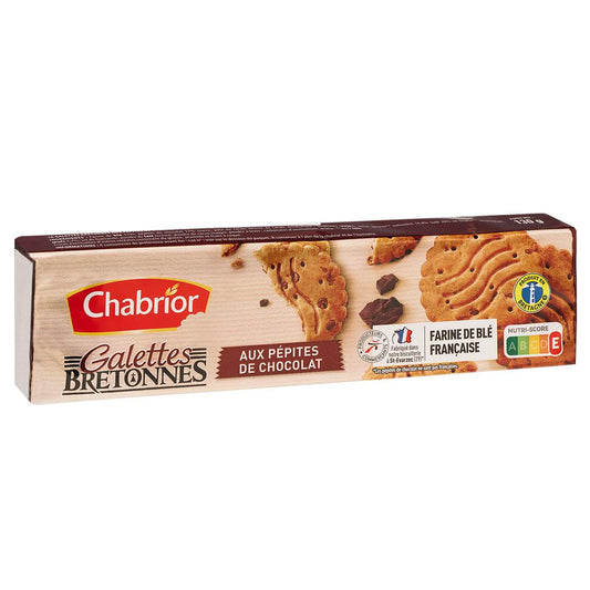 Chabrior Breton Chocolate Chip Biscuits 130g