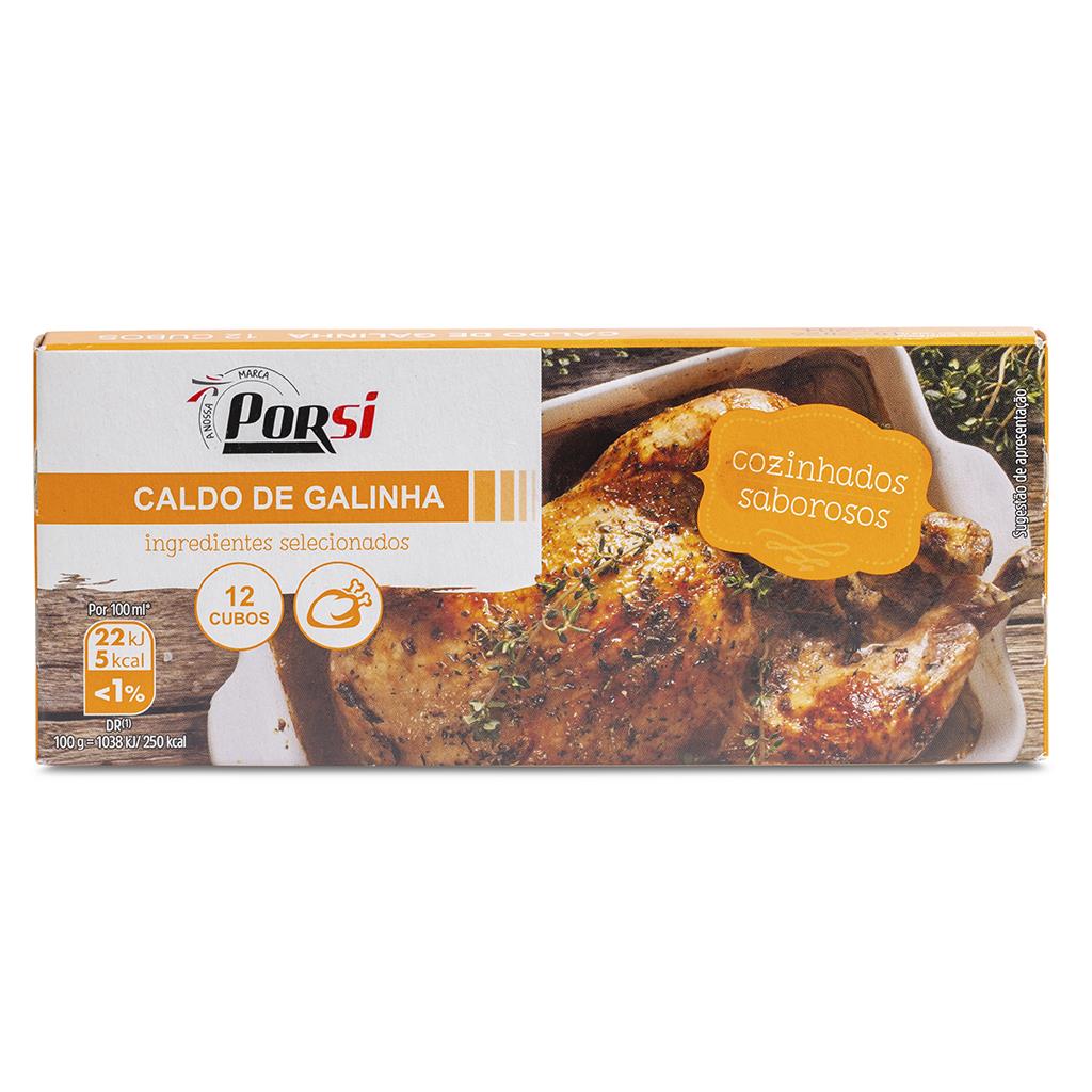 Porsi Chicken Stock Cubes 12 x 10g