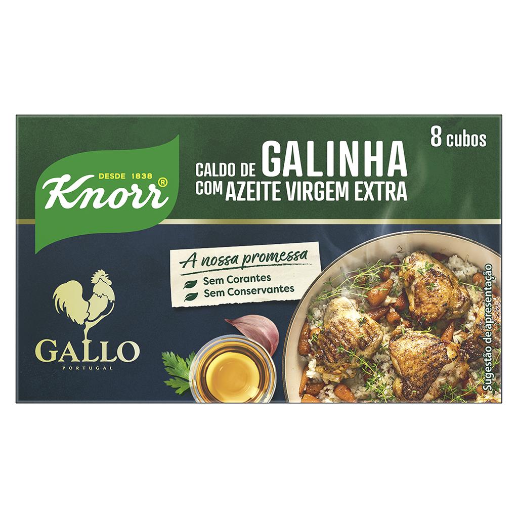 Knorr Chicken Stock with Olive Oil 80g