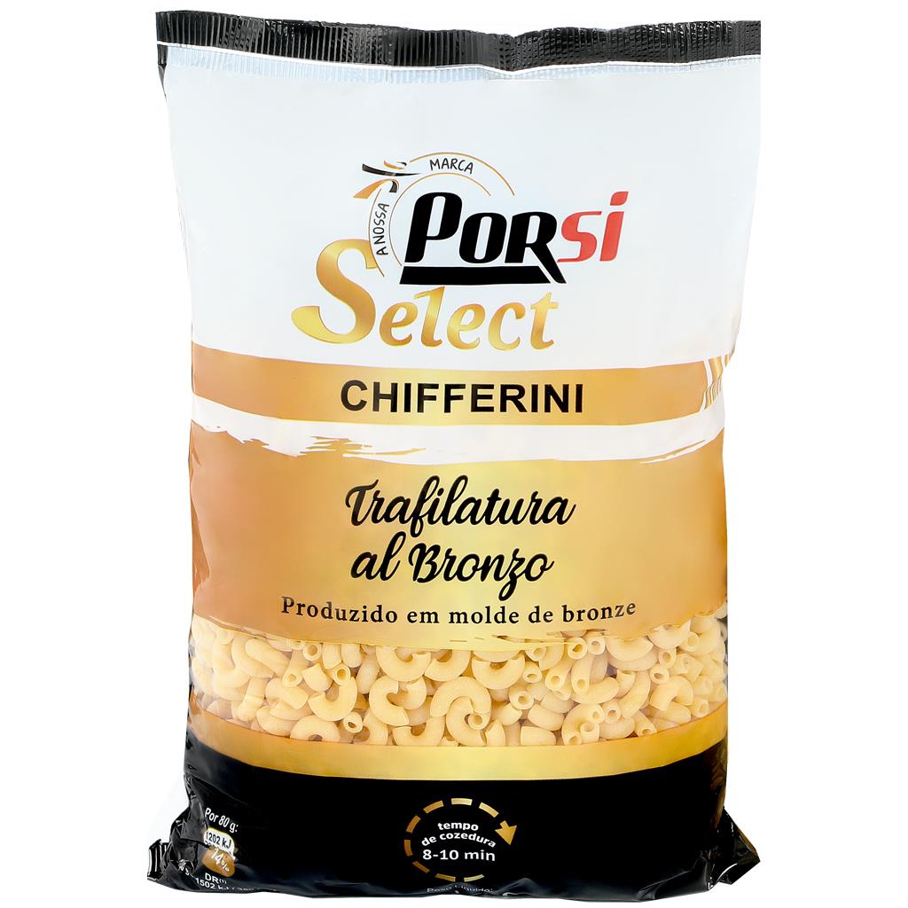 Porsi Bronze Cut Chifferini Elbow Pasta 500g