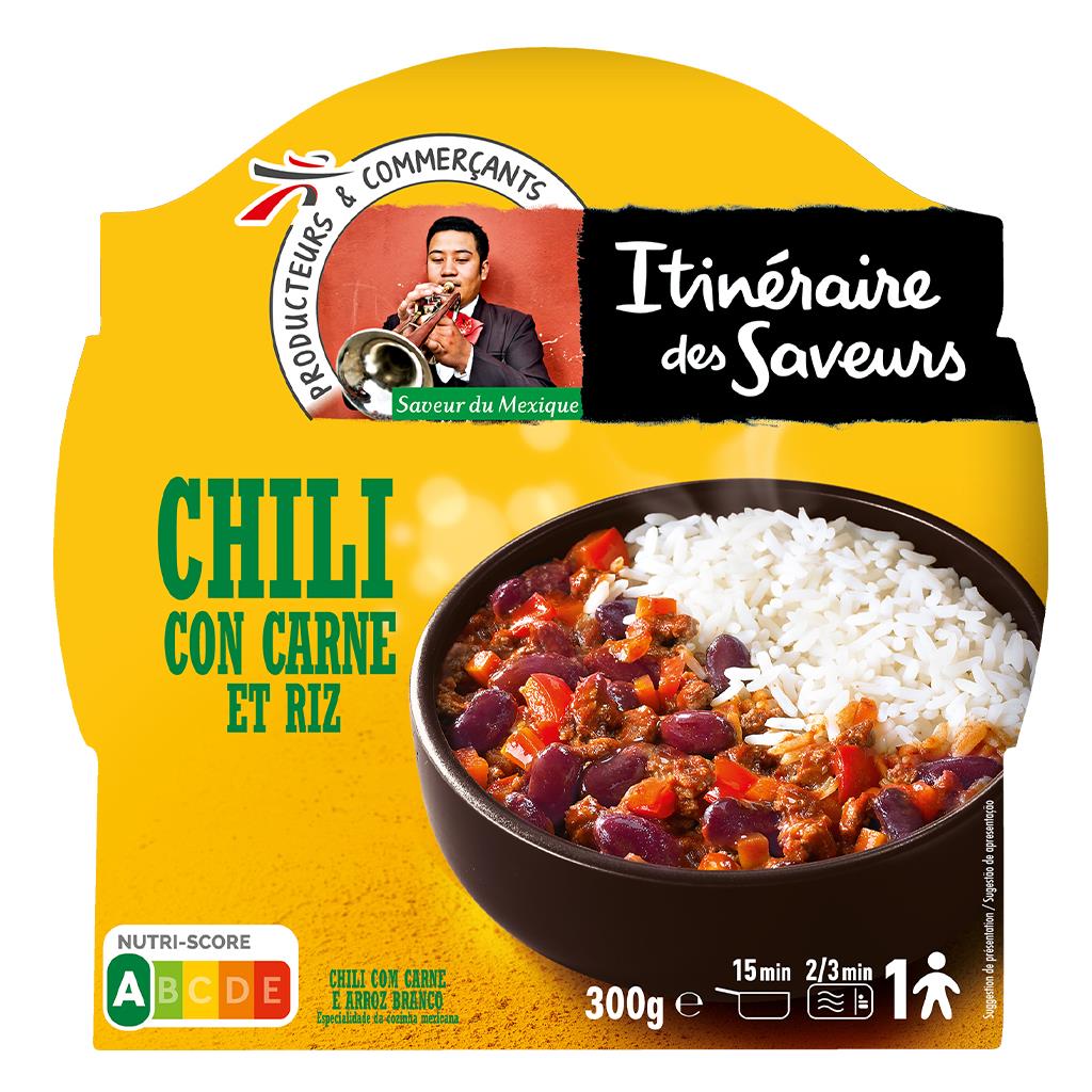 Itinéraire des Saveurs Chilli con Carne with Rice 300g