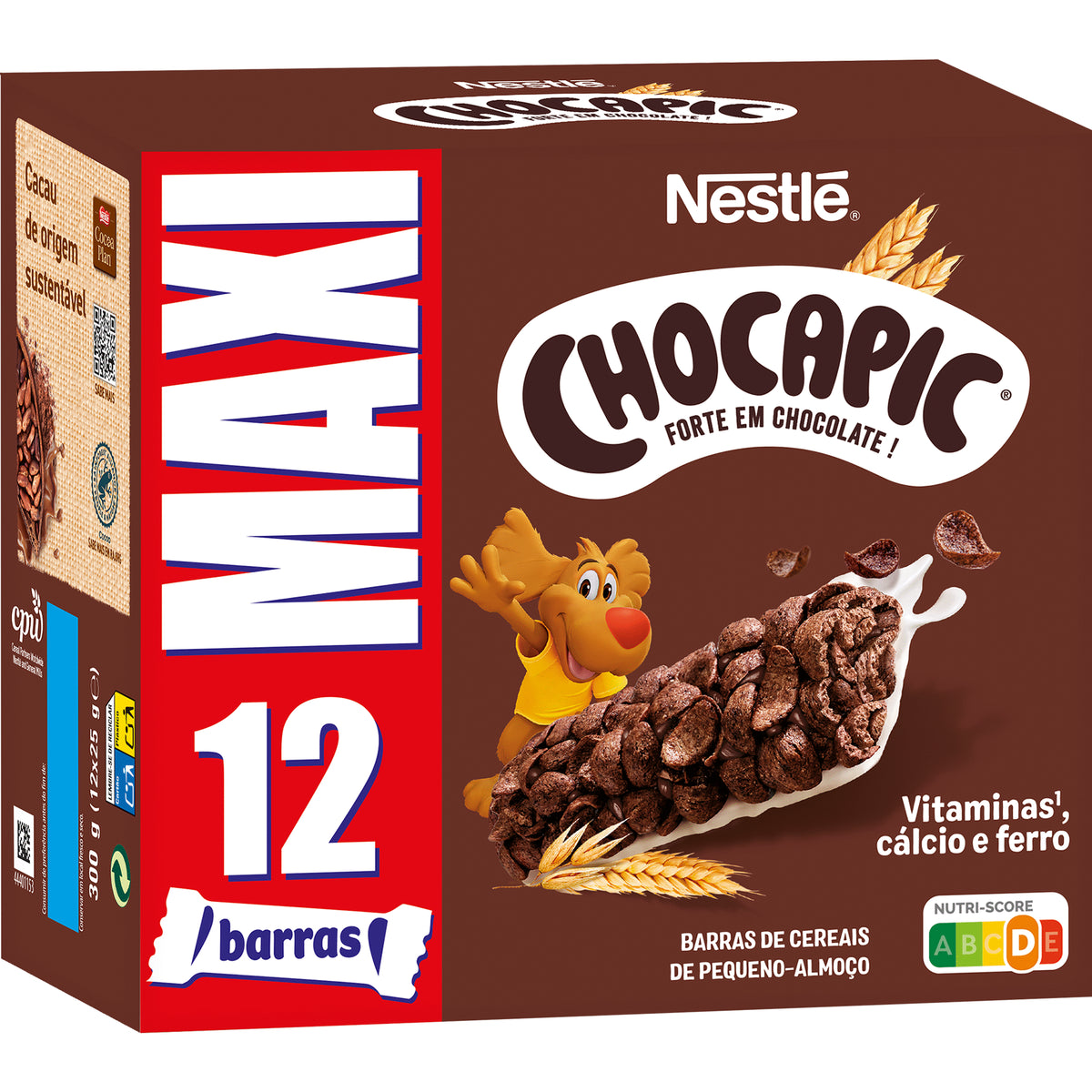 Nestlé Chocapic Cereal Bars 12 x 25g