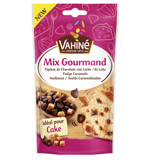 Chocolate Chips, Caramel and Hazelnuts Vahine 100g