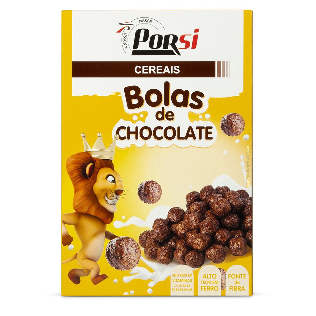 Porsi Chocolate Cereal Balls 375g