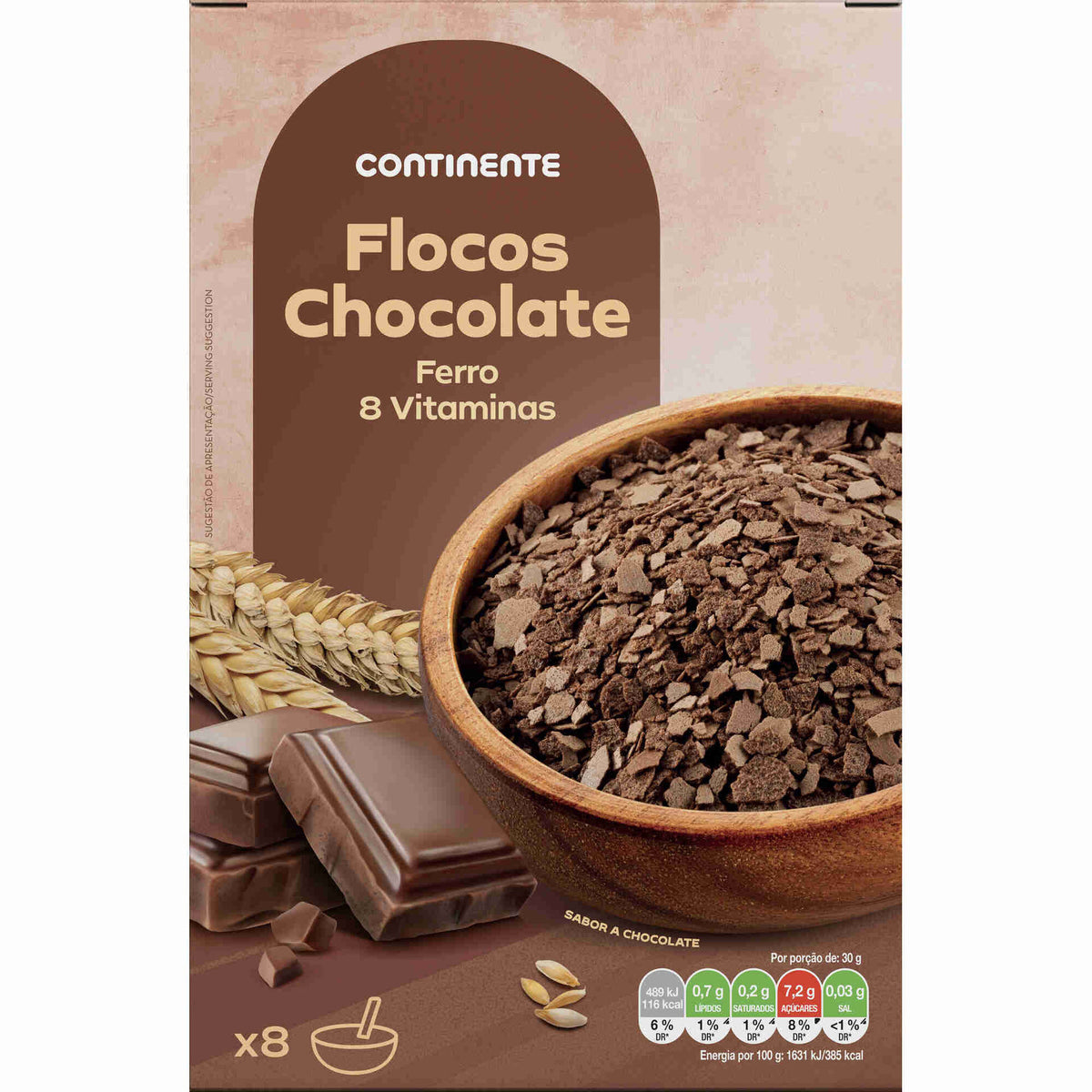 Chocolate Cereal Flakes 250g