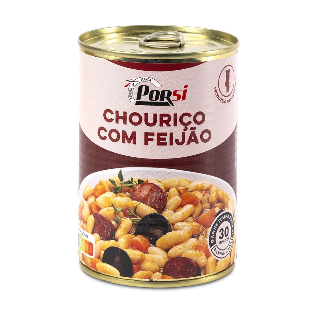 Porsi Chouriço com Feijão Chorizo with Beans 420g