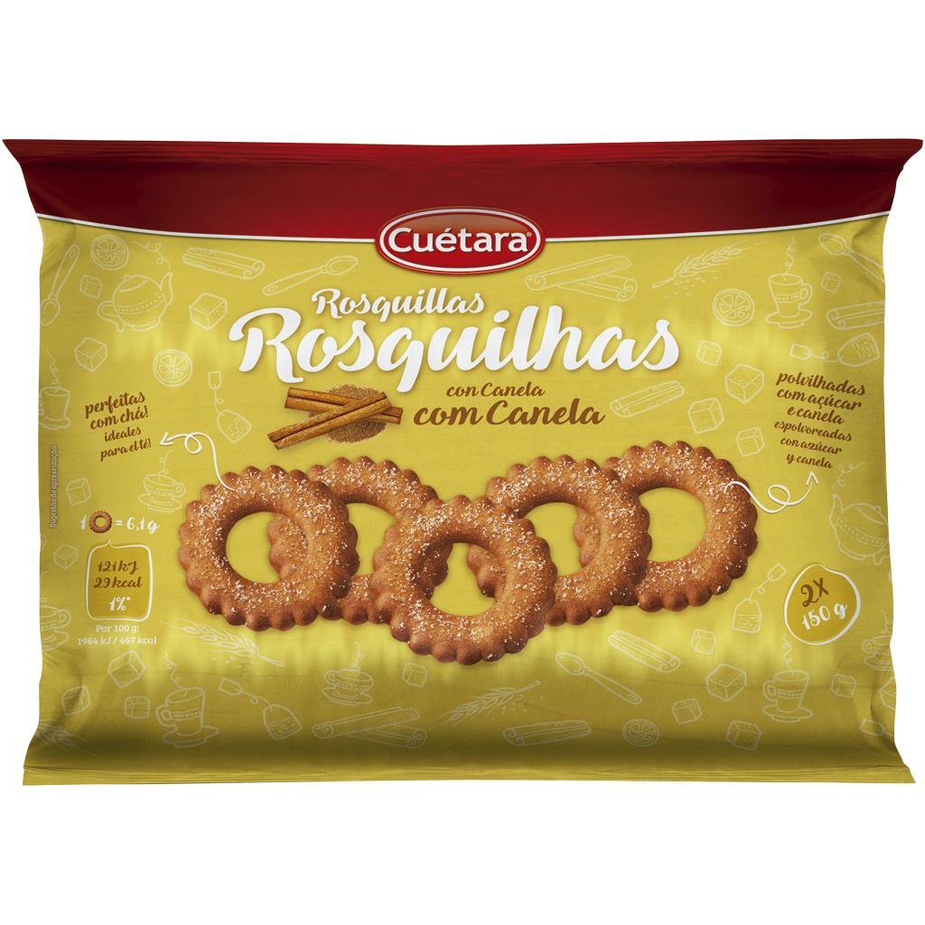 Cuétara Cinnamon Rings 300g