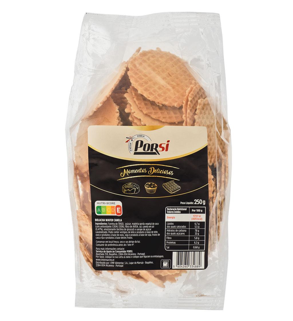 Porsi Cinnamon Wafer Biscuits 250g