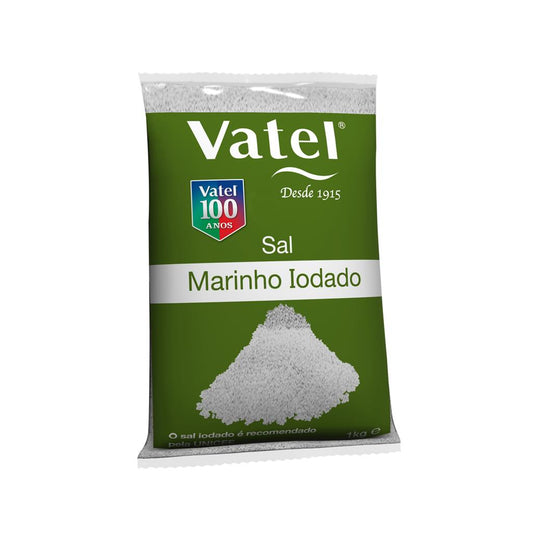 Vatel Coarse Iodised Sea Salt 1kg