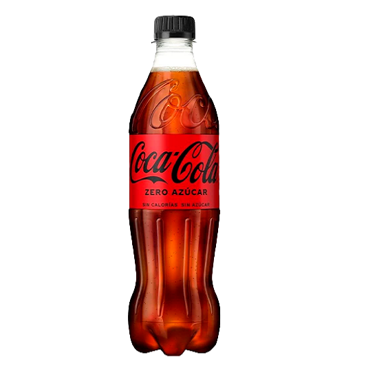 Coca-Cola Zero 500ml sugar free cola soft drink fizzy beverage carbonated drink refreshing cola bottled drink Europe