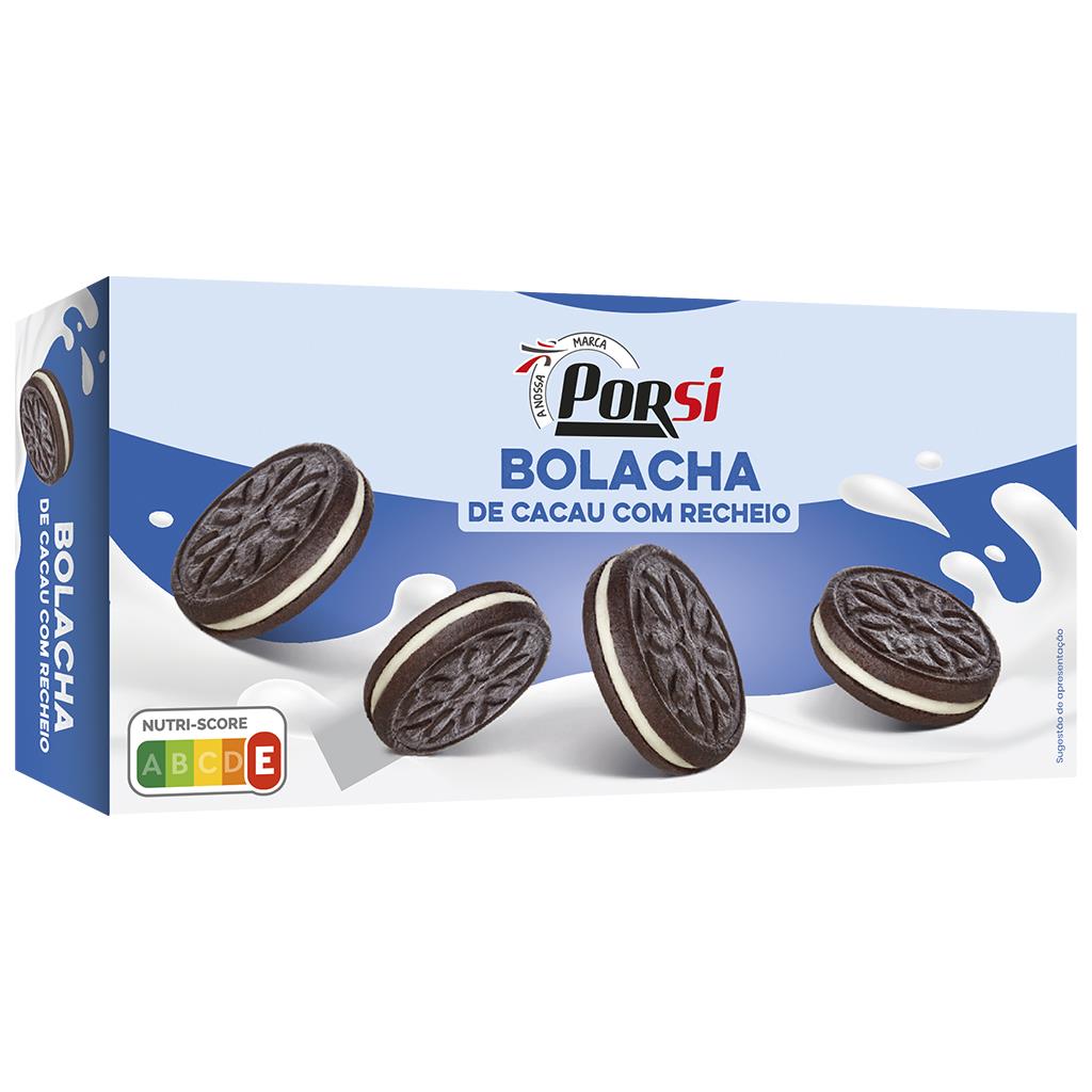 Porsi Cocoa Cookies with Cream Filling 220g