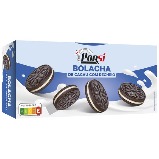 Porsi Cocoa Cookies with Cream Filling 220g