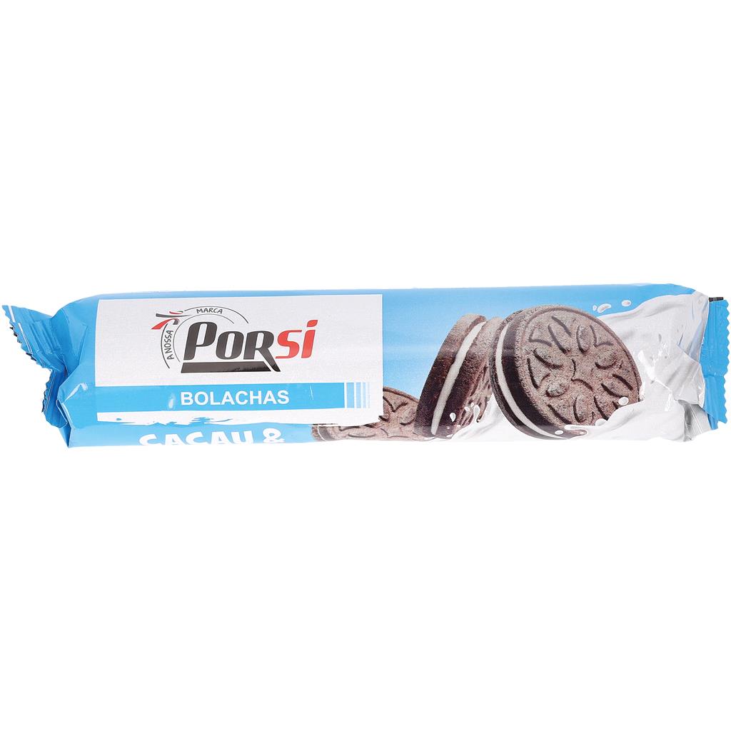 Porsi Cocoa and Cream Cookies 154g