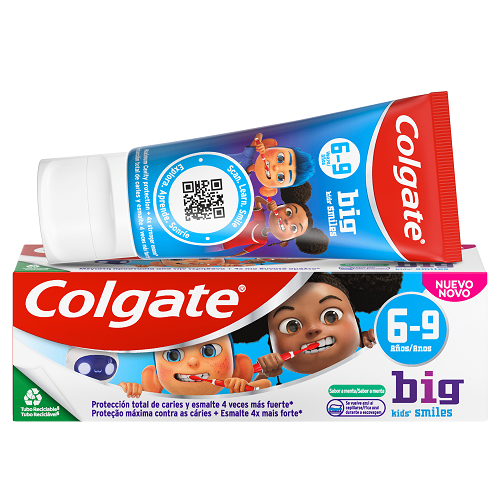 Colgate Bluey children's toothpaste 6 to 9 years 50ml fluoride kids toothpaste child oral care