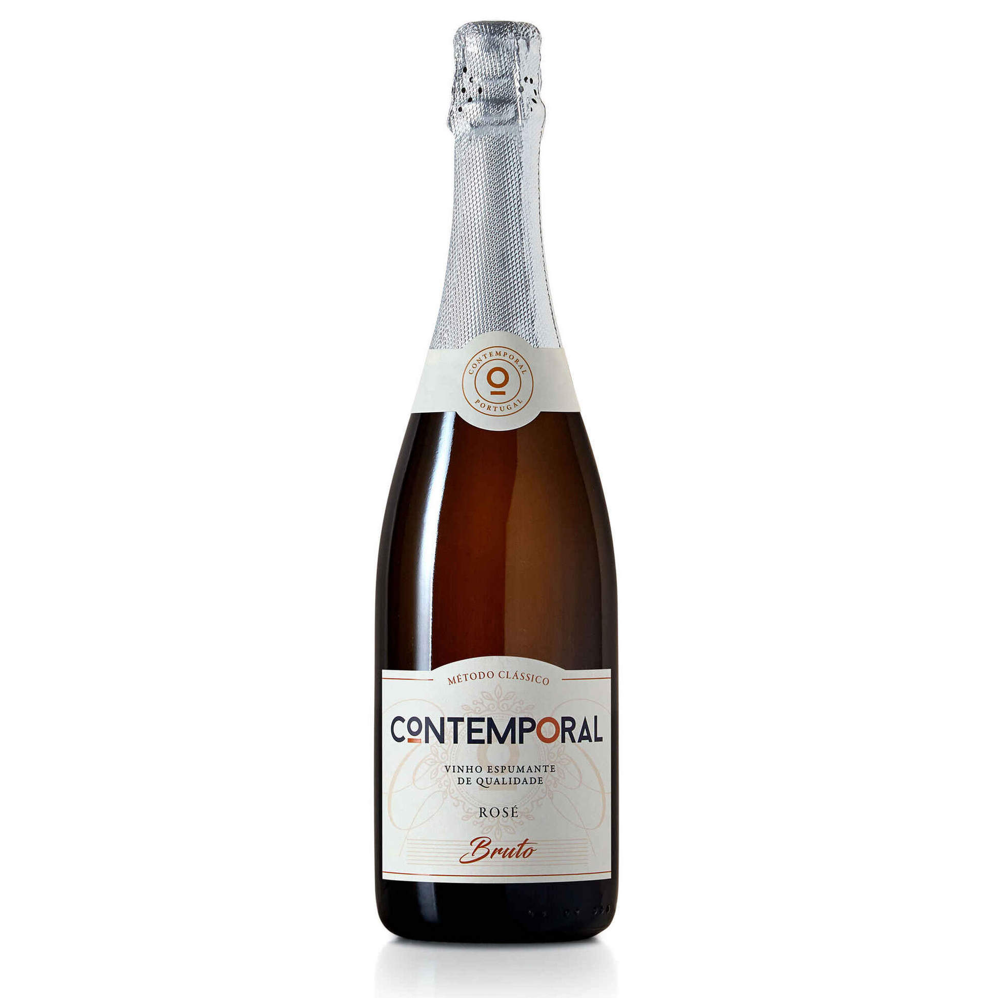 Contemporal Rosé Bruto Sparkling Wine 750 ml 12% ABV award winning Portuguese sparkling rosé wine bruto
