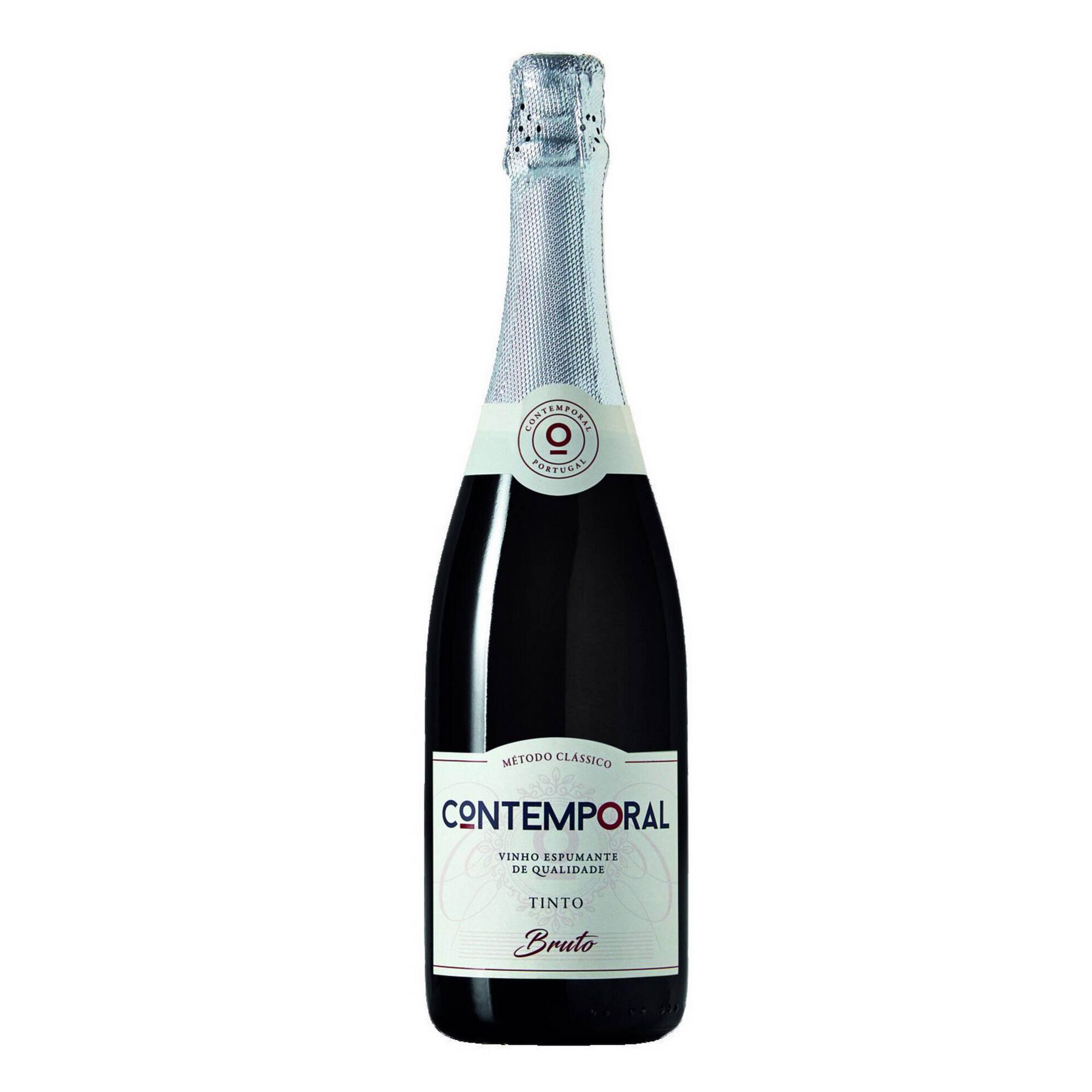 Contemporal Sparkling Red Brut Wine 750 ml 12% ABV award winning Portuguese sparkling red wine brut