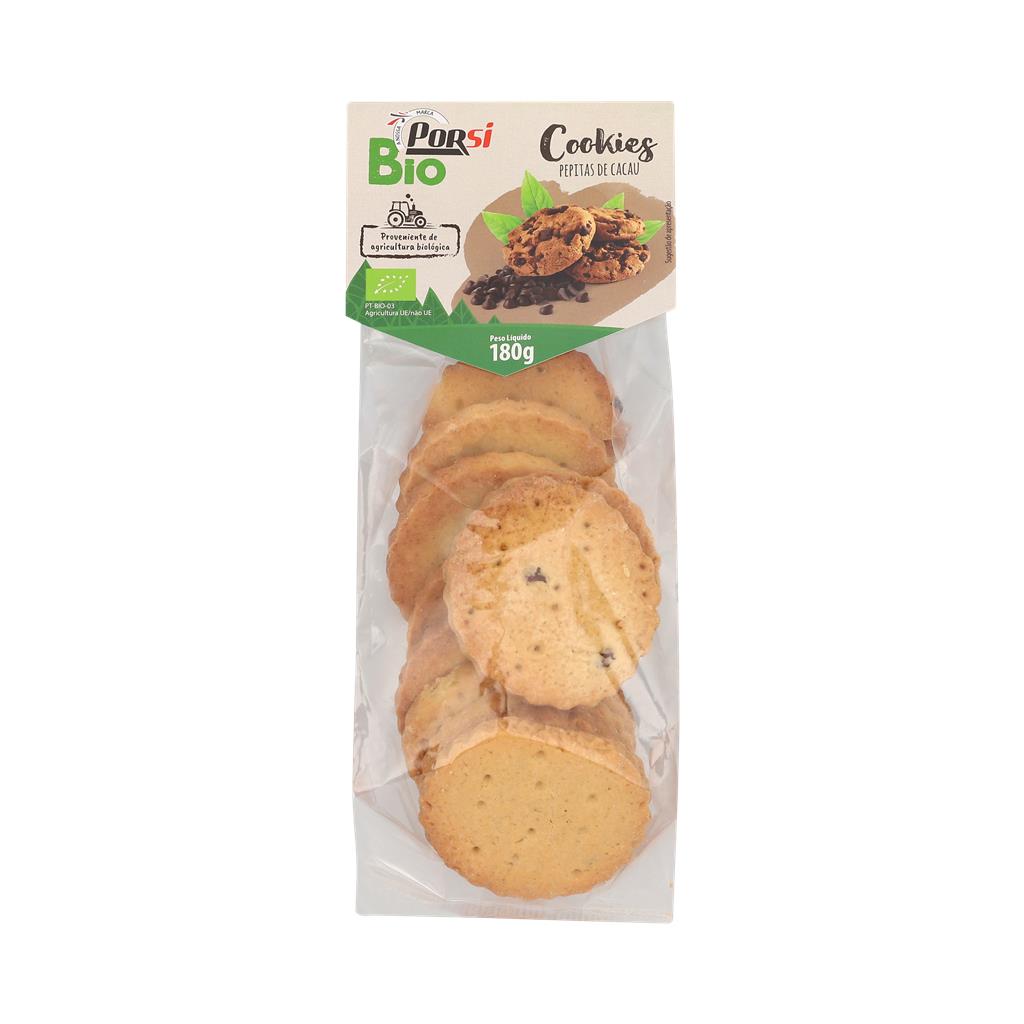 Porsi Organic Butter Cookies with Cocoa Nibs 180g