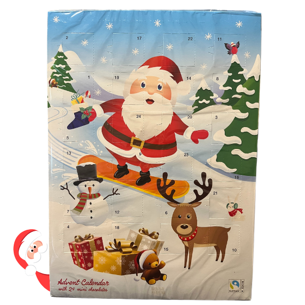 Santa Advent Calendar 50g