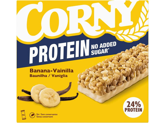 Corny Protein Banana and Vanilla Bars 4 x 25g
