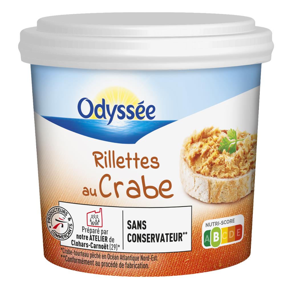 Odyssey Brown Crab Pâté 150g
