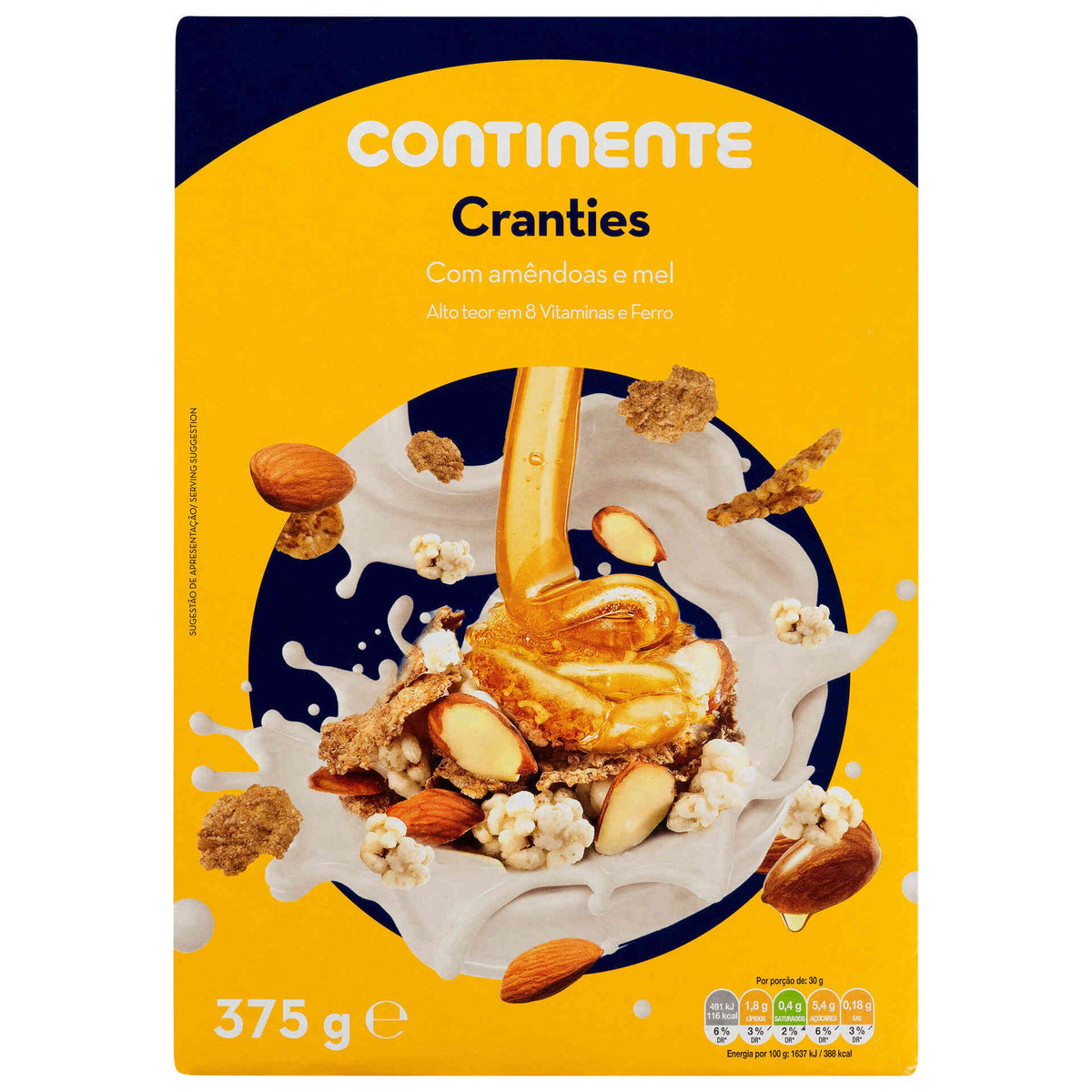 Cranties Almond and Honey Cereal 375g