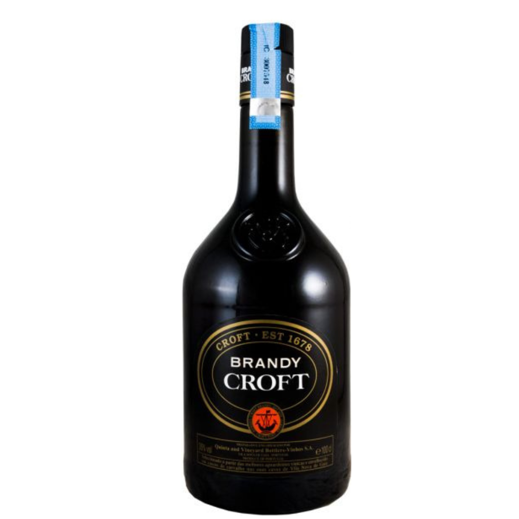 Croft Brandy 1L Portuguese brandy with smooth mellow fruit character for traditional after-dinner sipping and mixed drinks